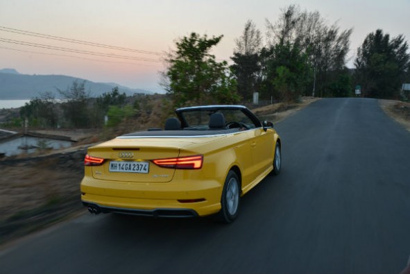 Audi A3 Cabriolet 2017 rear tracking