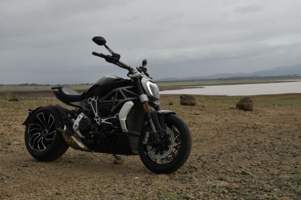 Save for the looks, there's little in common between the Diavel and 