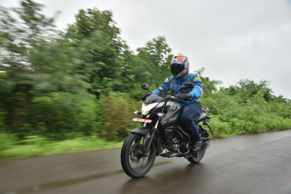 The bike handles like a bigger, more premium motorcycle.