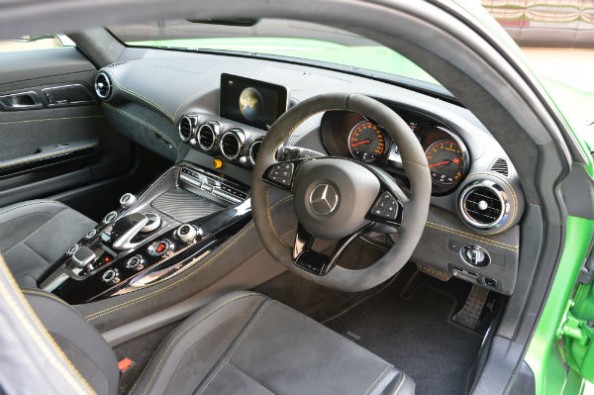 Cabin is same as the GT S, but uses more Alcantara.