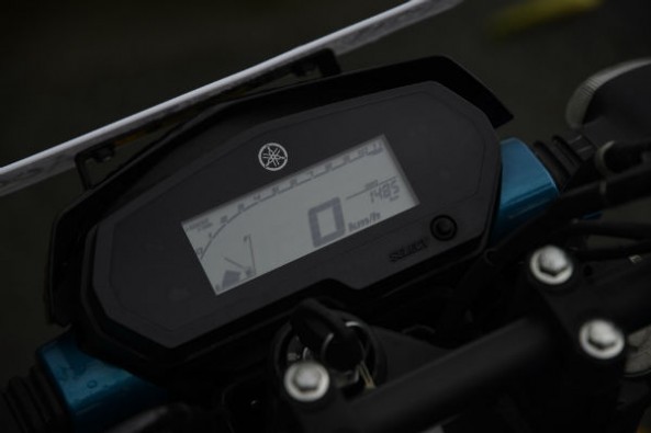 FZ's instrumentation isn't as legible as its rivals.