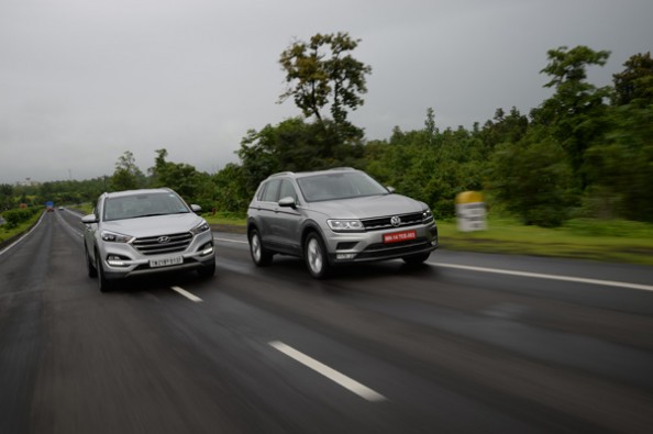 Hyundai Tucson vs Volkswagen Tiguan.