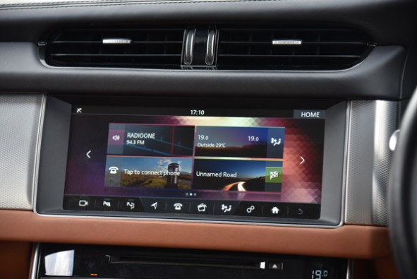 Jaguar features 360-degree cameras.
