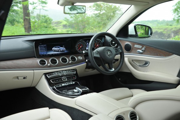 E-Class gets both Android Auto and Apple CarPlay.