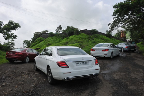 520d vs E220d vs S90 vs XF