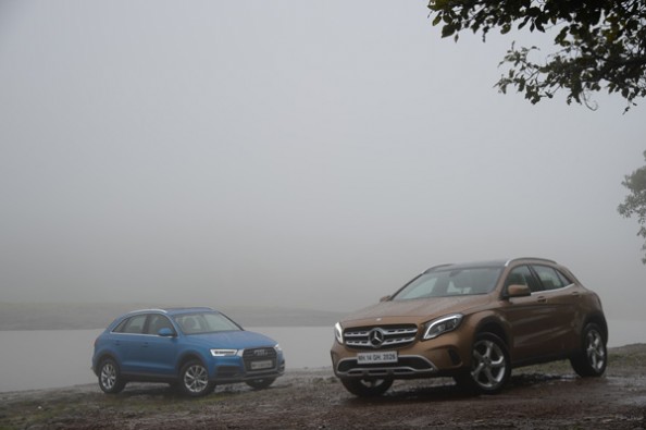 MB GLA 220d vs Audi Q3 35TDI