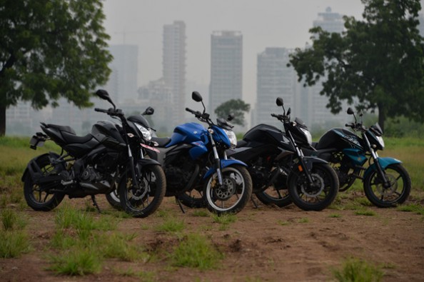NS160 vs FZ-S vs Gixxer vs Hornet.