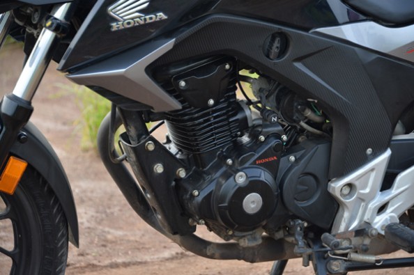 160cc engine making 15.5hp and 14.6Nm.