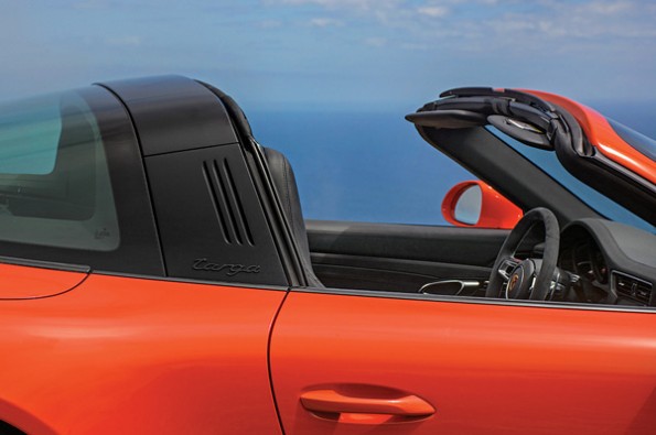 The unique targa roof.