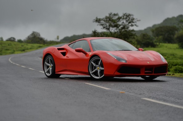 F1-inspired nose on the 488.