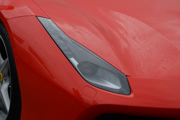 Well-sculpted headlight.