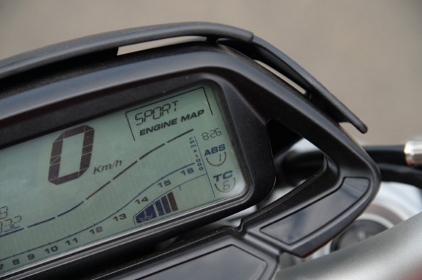 All-new instrument cluster.