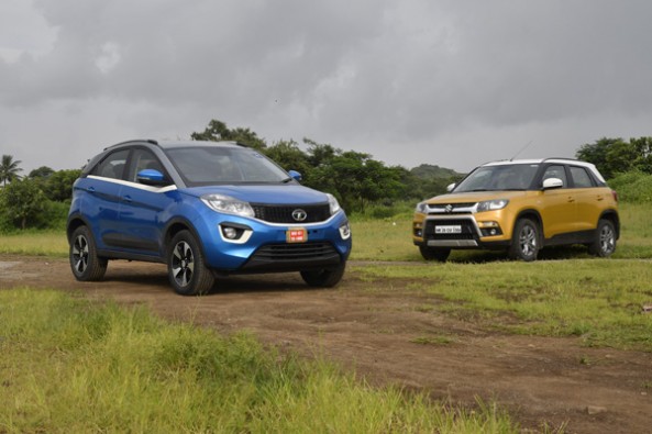 Very different front-end designs.