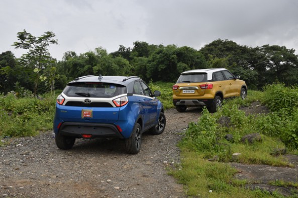 Nexon rear looks modern.