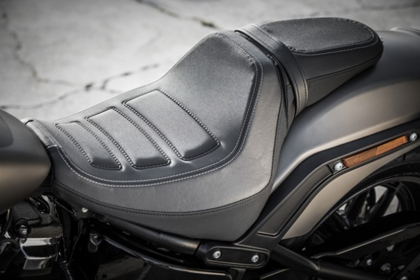 Well-cushioned seat.