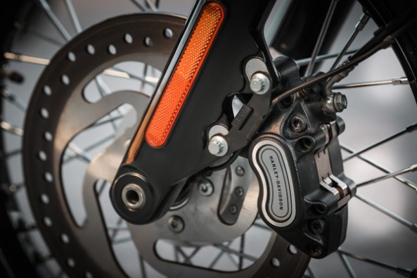 Decent brakes on the Street Bob.