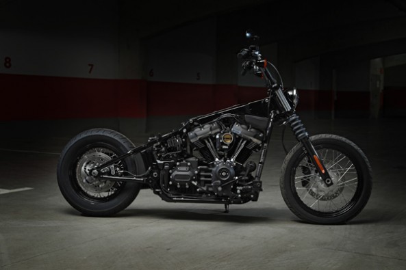 Harley-Davidson Street Bob frame.