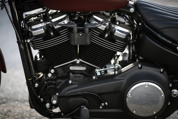 1,745cc V-twin motor that revs quickly.