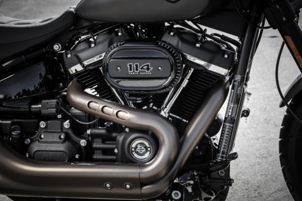 Harley's Milwaukee-Eight engine.