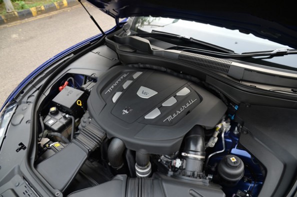  Maserati Levante's diesel engine.