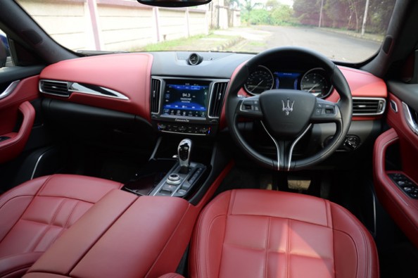 Abundance of red on the inside.