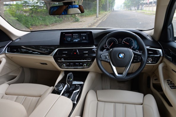 Extremely refined interior.