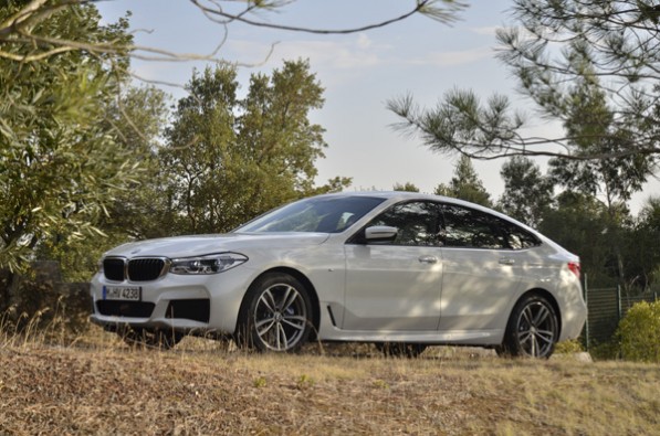 BMW 6-series GT front.