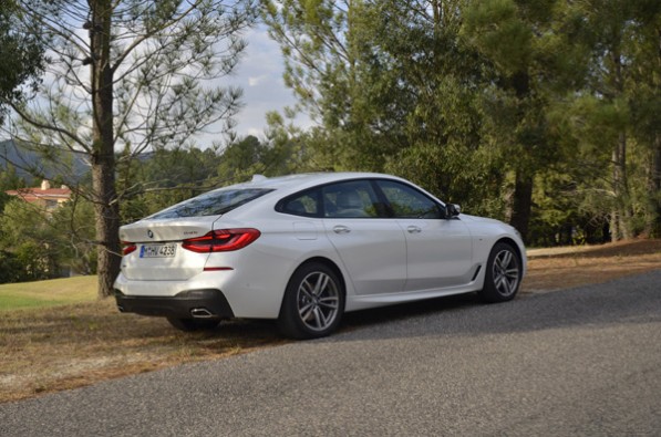BMW 6-series GT rear.