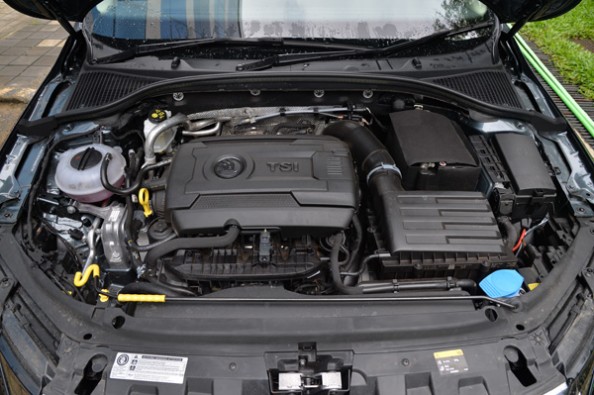 Octavia's powertrain.