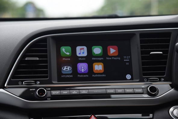 Hyundai's infotainment screen.