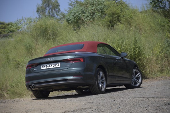 Audi A5 Cabriolet TDI front.