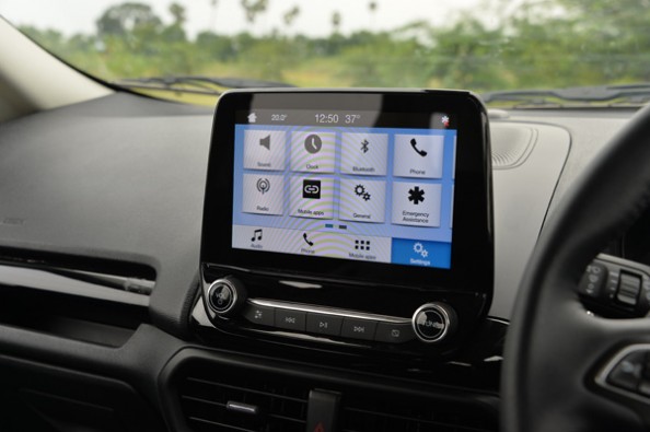 All-new colour touchscreen.