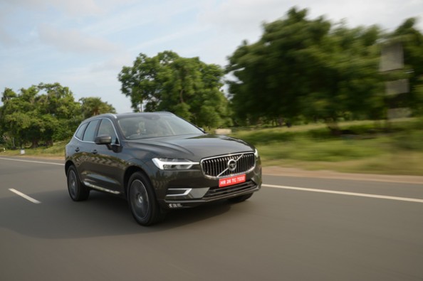Volvo XC60 in action.