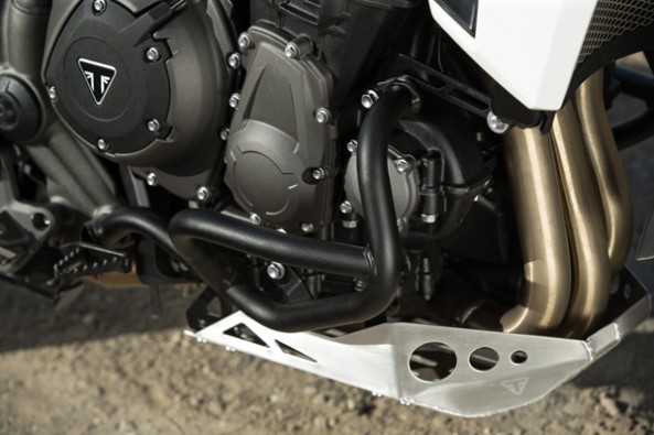 The big inline-three cylinder engine.