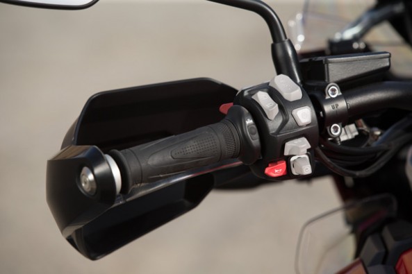 Triumph's amazing switchgear.