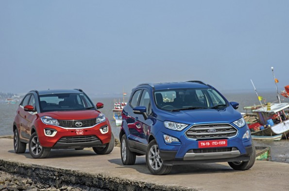 Ford EcoSport vs Tata Nexon.