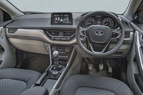 The Tata Nexon's interior looks rather nice.
