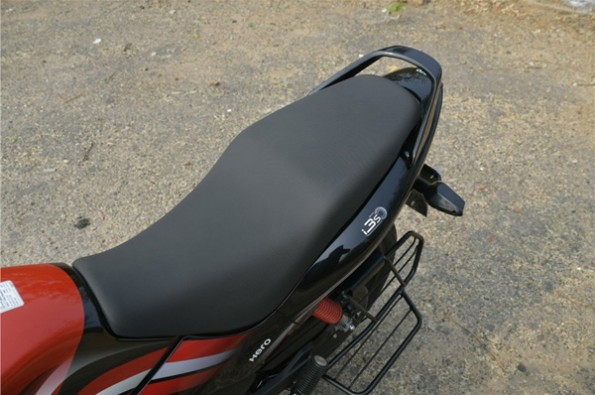 The flatter seat on the XPro.