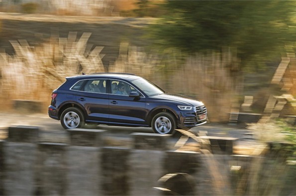 Audi Q5 dynamic and comfortable.