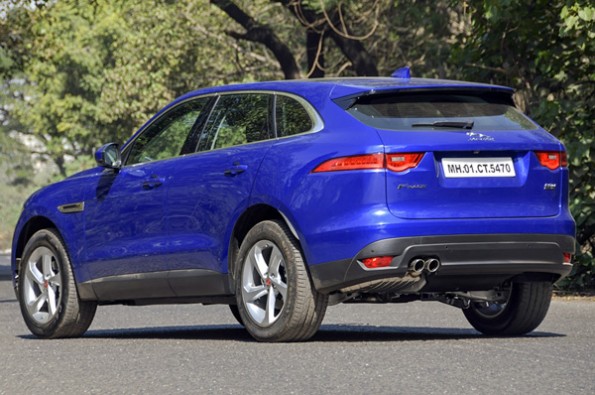 F-type like tailights look very sporty.