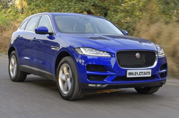 Jaguar F-Pace in looks like a stylish crossover.