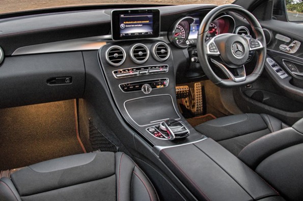 The interior in the C-Class is a better place to be.