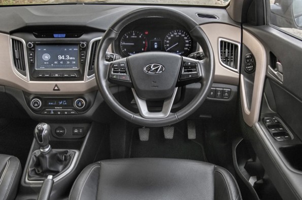 The Creta gets the best touchscreen unit.