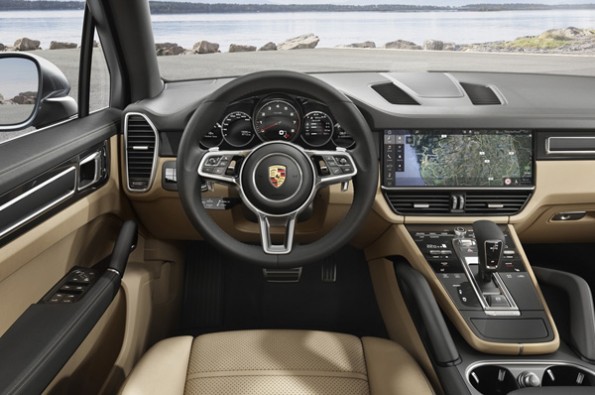 Typical-Porsche interiors.