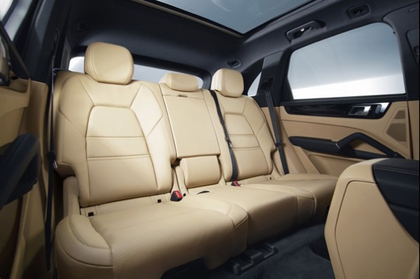 Rear seats are supportive.