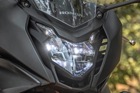 The headlight is now smaller and an all-LED unit.