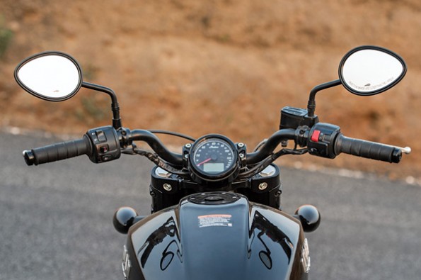 The basic analogue instrumentation.