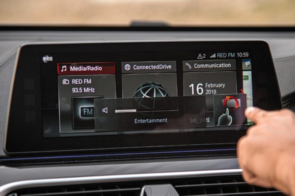 BMW's iDrive is a tried and tested system.