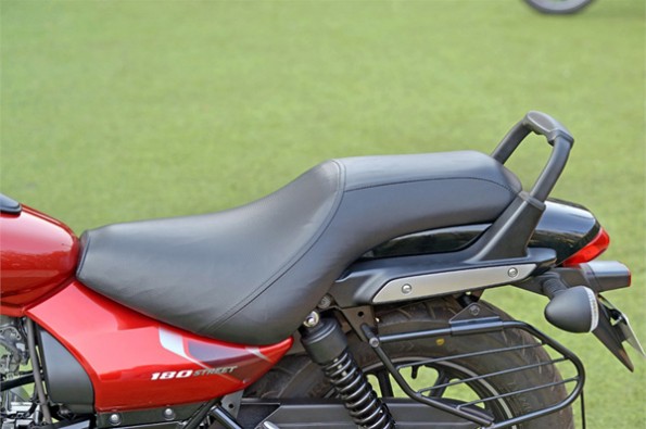 The seat is well-designed.