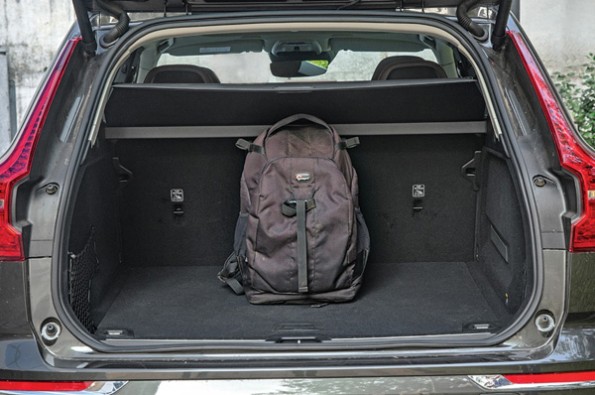 The XC60 has a boot capacity of 505 litres.